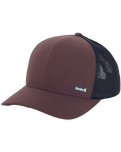 The Hurley Mens League Trucker Cap in Sepia Stone