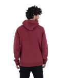 The Hurley Mens Fastline Hoodie in Russet