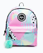 The Hype Pastel Collage Backpack in Pink