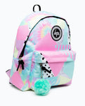 The Hype Pastel Collage Backpack in Pink