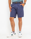 Belted Chino Walkshorts in Powder Blue