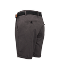 The Salt Water Seeker Mens Belted Chino Walkshorts in Charcoal