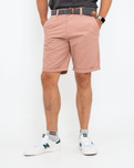 Belted Chino Walkshorts in Deep Pink