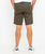 Belted Chino Walkshorts in Deep Depths Green