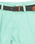 The Salt Water Seeker Mens Belted Chino Walkshorts in Mint