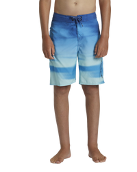 The Quiksilver Boys Boys Everyday Fade Boardshorts in Swedish Blue