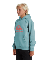 The Quiksilver Boys Boys Big Logo Hoodie in Marine Blue