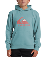 The Quiksilver Boys Boys Big Logo Hoodie in Marine Blue