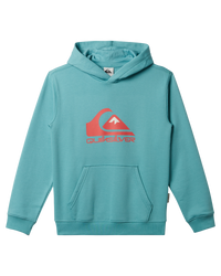 The Quiksilver Boys Boys Big Logo Hoodie in Marine Blue