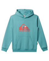 The Quiksilver Boys Boys Big Logo Hoodie in Marine Blue