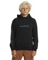 The Quiksilver Boys Boys Graphic Hoodie in Black