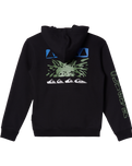 The Quiksilver Boys Boys Graphic Hoodie in Black