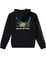 The Quiksilver Boys Boys Graphic Hoodie in Black