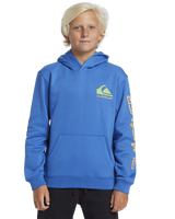 The Quiksilver Boys Boys Omni Logo Hoodie in Nebulas Blue