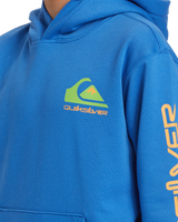 The Quiksilver Boys Boys Omni Logo Hoodie in Nebulas Blue