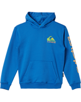 The Quiksilver Boys Boys Omni Logo Hoodie in Nebulas Blue