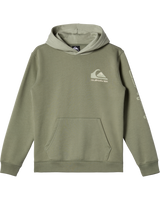 The Quiksilver Boys Boys Omni Logo Hoodie in Sea Spray