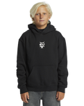 The Quiksilver Boys Boys Mercury Hoodie in Black