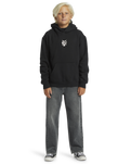 The Quiksilver Boys Boys Mercury Hoodie in Black