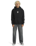 The Quiksilver Boys Boys Mercury Hoodie in Black