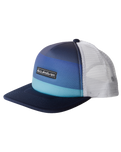 The Quiksilver Boys Boys Emu Coop Trucker Cap in Monaco Blue