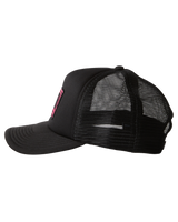 The Quiksilver Boys Boys Slab Scratch Trucker Cap in Black