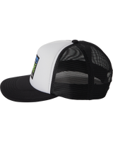 The Quiksilver Boys Boys Vermin Pack Trucker Cap in White