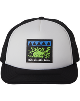 The Quiksilver Boys Boys Vermin Pack Trucker Cap in White