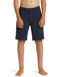 The Quiksilver Boys Union Amphibian Boardshorts in Dark Navy | Available at Anns Cottage