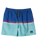 Boys Everyday Wordblock Volley Shorts in Monaco Blue