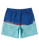 Boys Everyday Wordblock Volley Shorts in Monaco Blue