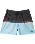 Boys Everyday Wordblock Volley Shorts in Tarmac