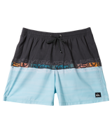 Boys Everyday Wordblock Volley Shorts in Tarmac