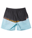 Boys Everyday Wordblock Volley Shorts in Tarmac