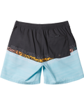 Boys Everyday Wordblock Volley Shorts in Tarmac