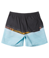 Boys Everyday Wordblock Volley Shorts in Tarmac