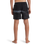 Boys Everyday Wordblock Volley Shorts in Black