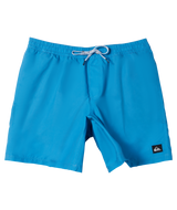 Boys Everyday Solid Volley Shorts in Swedish Blue