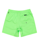 Boys Everyday Solid Volley Shorts in Green Gecko