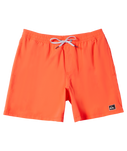 Boys Everyday Solid Volley Shorts in Fiery Coral