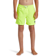 Boys Everyday Solid Volley Shorts in Safety Yellow