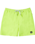 Boys Everyday Solid Volley Shorts in Safety Yellow