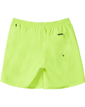 Boys Everyday Solid Volley Shorts in Safety Yellow