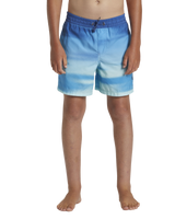 The Quiksilver Boys Boys Everyday Fade Volley Shorts in Monaco Blue