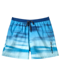 The Quiksilver Boys Boys Everyday Fade Volley Shorts in Monaco Blue