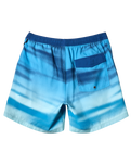 The Quiksilver Boys Boys Everyday Fade Volley Shorts in Monaco Blue