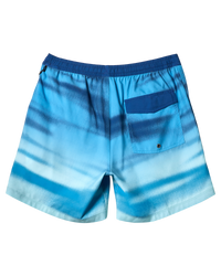 The Quiksilver Boys Boys Everyday Fade Volley Shorts in Monaco Blue