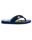 The Quiksilver Boys Boys Molokai Layback II Flip Flops in Blue