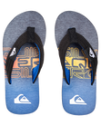 The Quiksilver Boys Boys Molokai Layback II Flip Flops in Blue