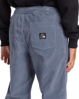 The Quiksilver Boys Boys DNA Beach Cord Trousers in Flint Stone